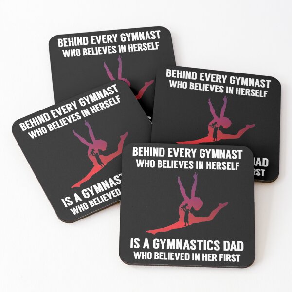 Item preview, Proud Gymnastics Dad designed and sold by TendyTees.
