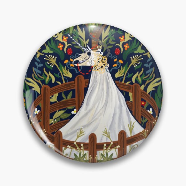 Item preview, The Unicorn Hunt (mari lwyd) designed and sold by skullsandsheets.