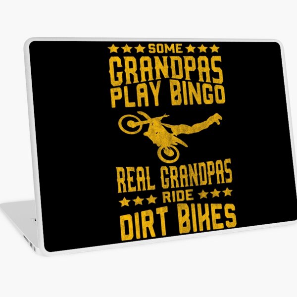 Item preview, Some Grandpas Play Bingo Real Grandpas Ride Dirt Bikes designed and sold by helliazidi.