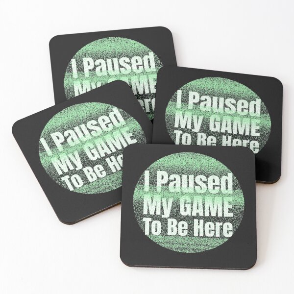 Item preview, I Paused My Game To Be Here designed and sold by DiscGolfTees.