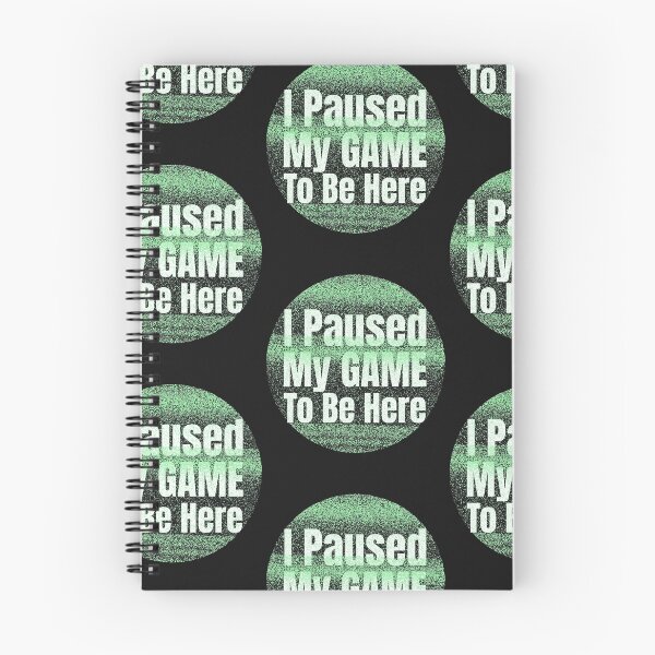 Item preview, I Paused My Game To Be Here designed and sold by DiscGolfTees.