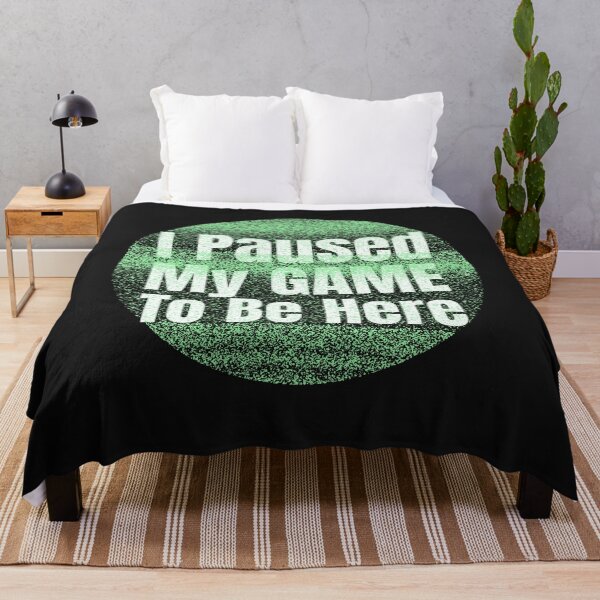 Item preview, I Paused My Game To Be Here designed and sold by DiscGolfTees.