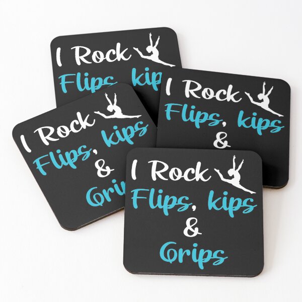 Item preview, I Rock Flips Kips and Grips designed and sold by TendyTees.