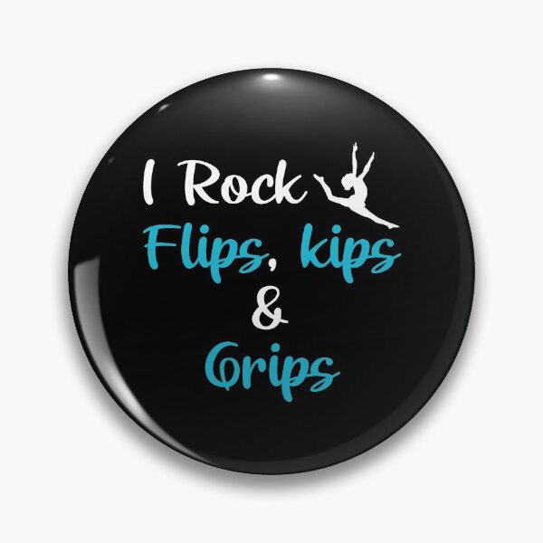 Item preview, I Rock Flips Kips and Grips designed and sold by TendyTees.