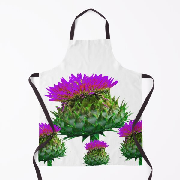 Item preview, SCOTTISH PURPLE THISTLE FLOWERS ART designed and sold by sharlesart.