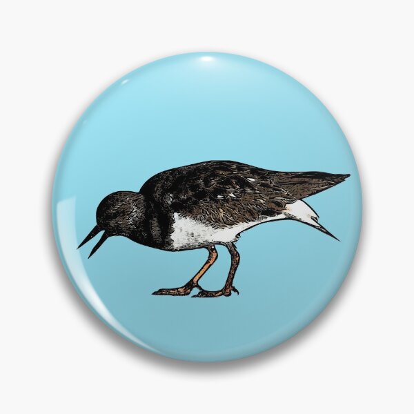Item preview, Ruddy Turnstone Black Alternate Print  designed and sold by designsasstultd.