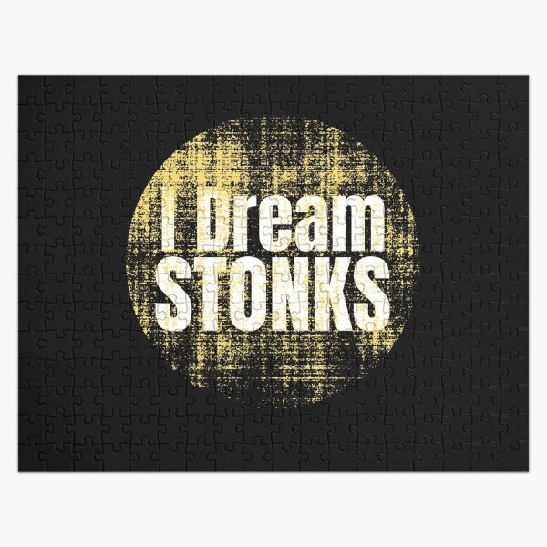 Item preview, I Dream Stonks designed and sold by DiscGolfTees.