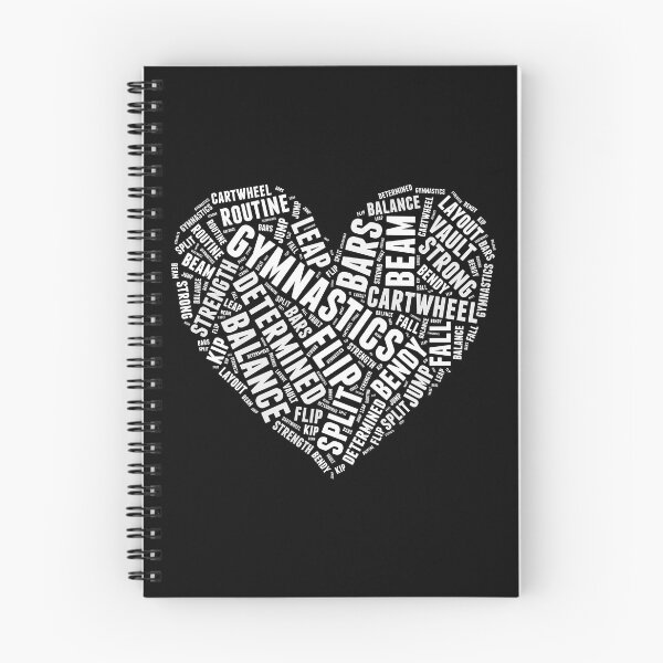 Item preview, Gymnastics Wordcloud designed and sold by TendyTees.