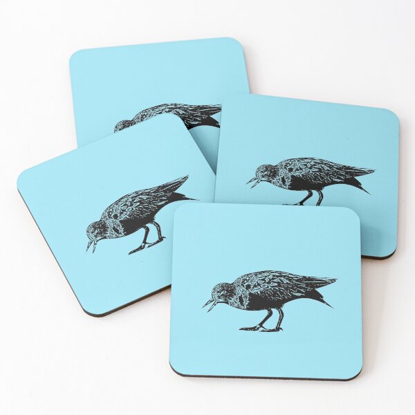 Item preview,  Ruddy Turnstone Black Print  designed and sold by designsasstultd.