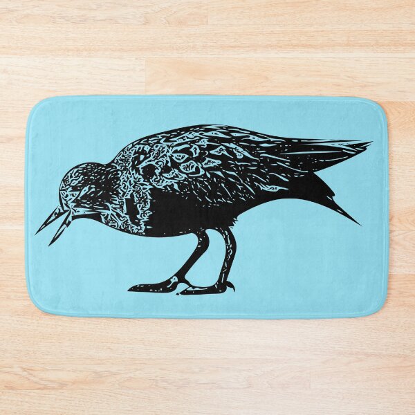 Item preview,  Ruddy Turnstone Black Print  designed and sold by designsasstultd.