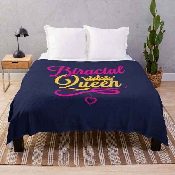 Item preview, Biracial Queen Mixed Race Mixed Chicks Women Girls designed and sold by jaygo.