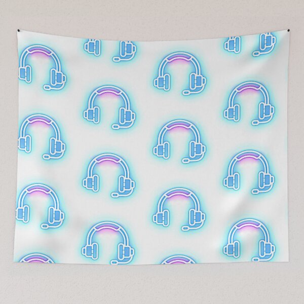 Item preview, Neon Headphones Design  designed and sold by nikolosix.