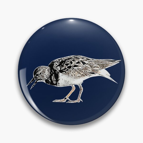 Item preview,  Ruddy Turnstone White Alternate Print  designed and sold by designsasstultd.