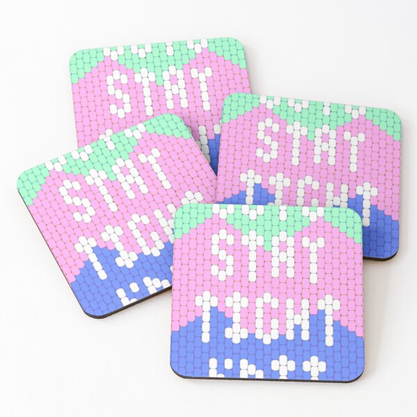 Item preview, Let's Stay Tight Knit designed and sold by m-cronin-arts.