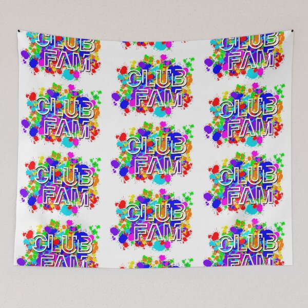 Item preview, Club Fam Splatter Paint designed and sold by NickHydo.