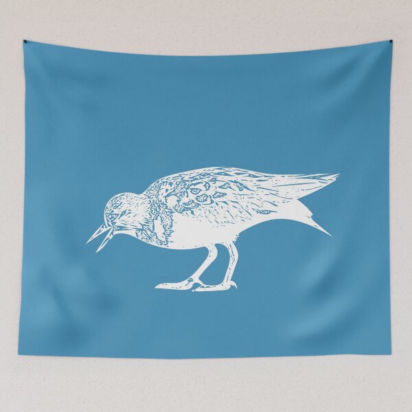 Item preview,  Ruddy Turnstone White Print  designed and sold by designsasstultd.