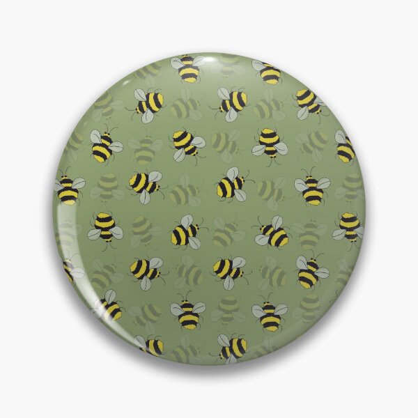 Item preview, Bees (Green background) designed and sold by Lili S.