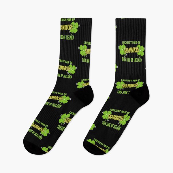 Item preview, Shake Your Shamrocks - Luckiest Pair This Side of Ireland Funny St Patricks Day designed and sold by MoonsmileProd.