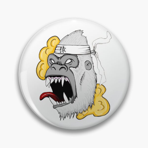 Item preview, Gorilla samurai designed and sold by adrart7.