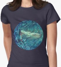 Moonlit Sea Women's Fitted T-Shirt