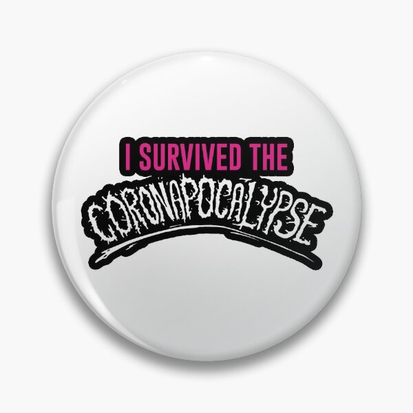 Item preview, I SURVIVED THE CORONAPOCALYPSE designed and sold by The "I Love Everything" Shop.