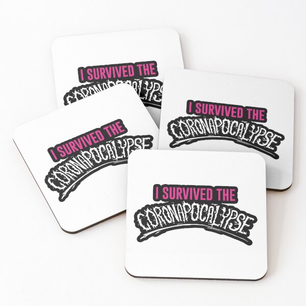 Item preview, I SURVIVED THE CORONAPOCALYPSE designed and sold by The "I Love Everything" Shop.