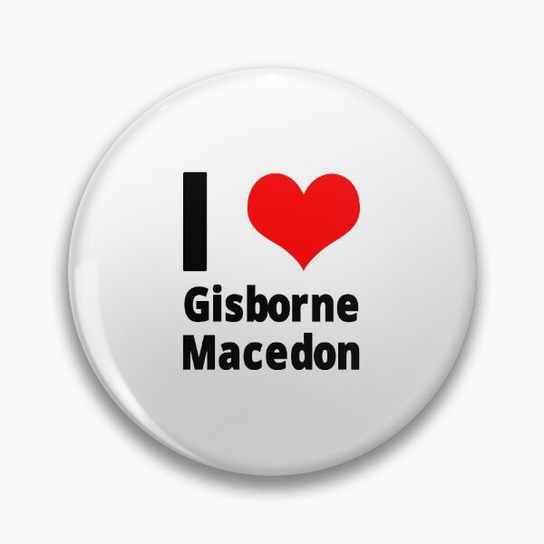 Item preview, I Love Gisborne–Macedon Bay Design designed and sold by WDoranDesigns.
