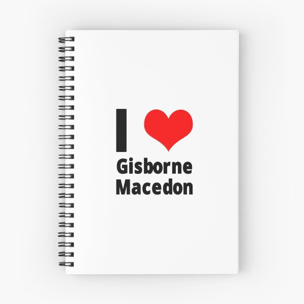 Item preview, I Love Gisborne–Macedon Bay Design designed and sold by WDoranDesigns.