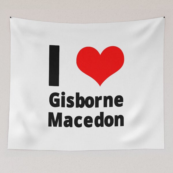 Item preview, I Love Gisborne–Macedon Bay Design designed and sold by WDoranDesigns.