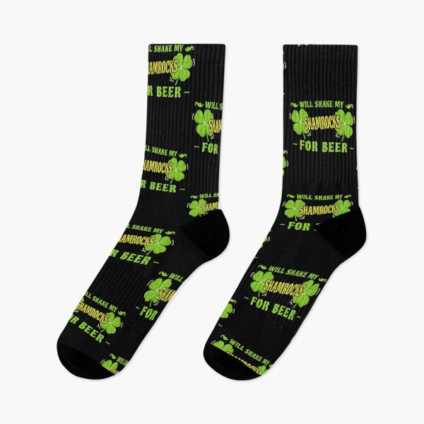 Item preview, Shake Your Shamrocks - Will Shake My Shamrocks for Beer Funny St Patricks Day designed and sold by MoonsmileProd.