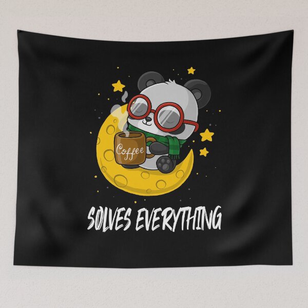 Item preview, Coffee Solves Everthing designed and sold by FoxShop.