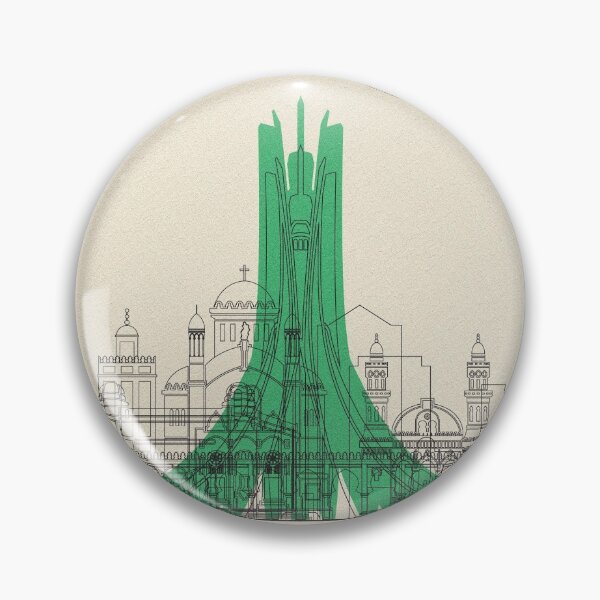 Item preview, Abstract City Posters: Algiers, Algeria designed and sold by A Deniz Akerman.