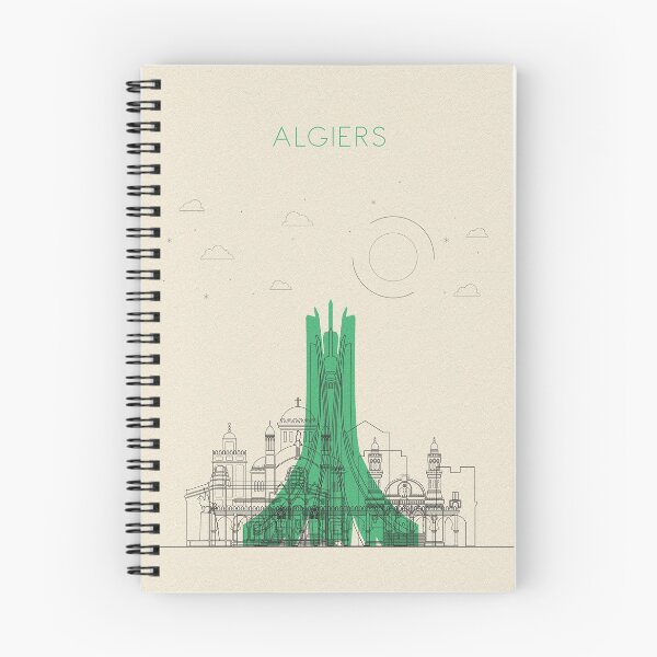 Item preview, Abstract City Posters: Algiers, Algeria designed and sold by A Deniz Akerman.