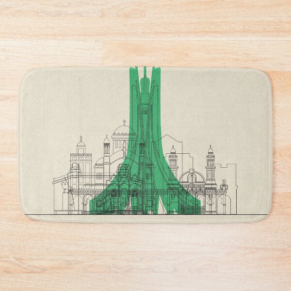 Item preview, Abstract City Posters: Algiers, Algeria designed and sold by A Deniz Akerman.