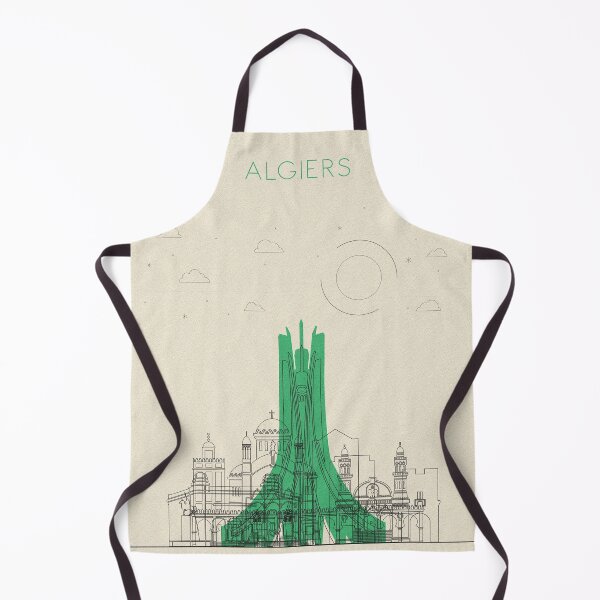 Item preview, Abstract City Posters: Algiers, Algeria designed and sold by A Deniz Akerman.