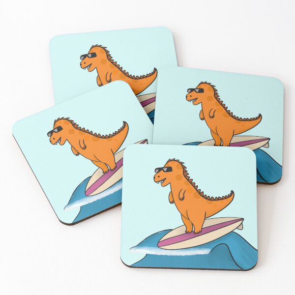 Item preview, Surfing Dino  designed and sold by Memode23.