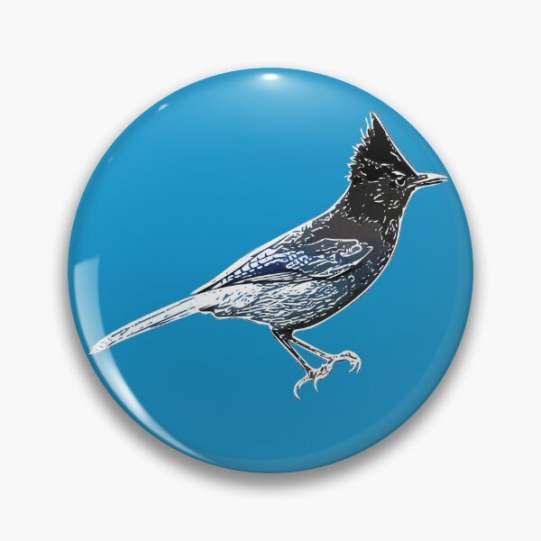 Item preview,  Steller's Jay White Alternate Print  designed and sold by designsasstultd.