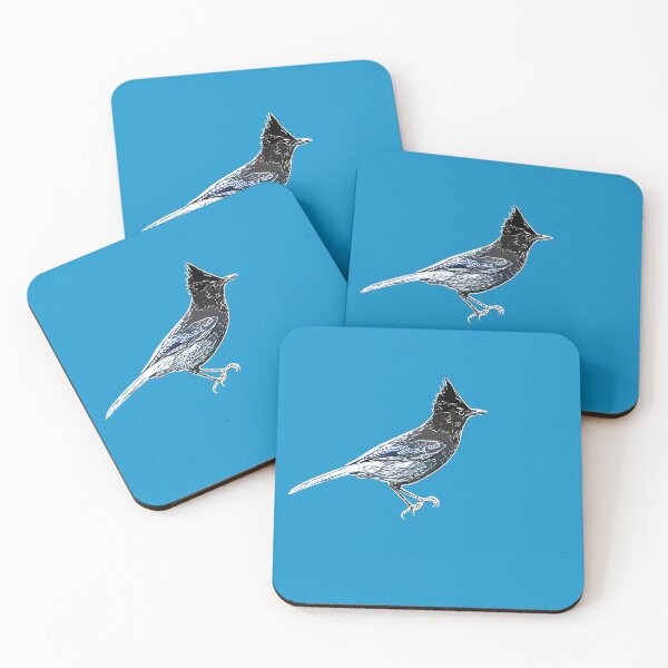 Item preview,  Steller's Jay White Alternate Print  designed and sold by designsasstultd.
