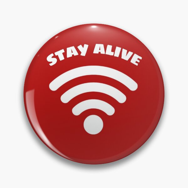 Item preview, Stay alive with wifi designed and sold by yudha2733.