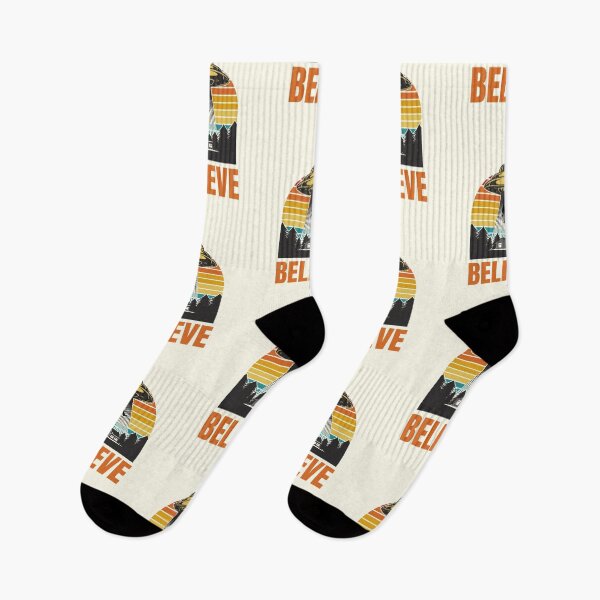 Item preview, UFO Bigfoot Abduction, Believe designed and sold by Windmill Wildflowers.