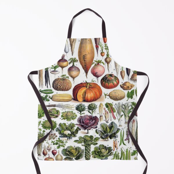 Item preview, Vegetables by Adolphe Millot designed and sold by redoARTstore.