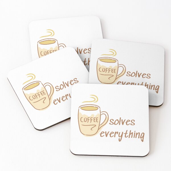 Item preview, Coffee solves everything designed and sold by Nesro34.