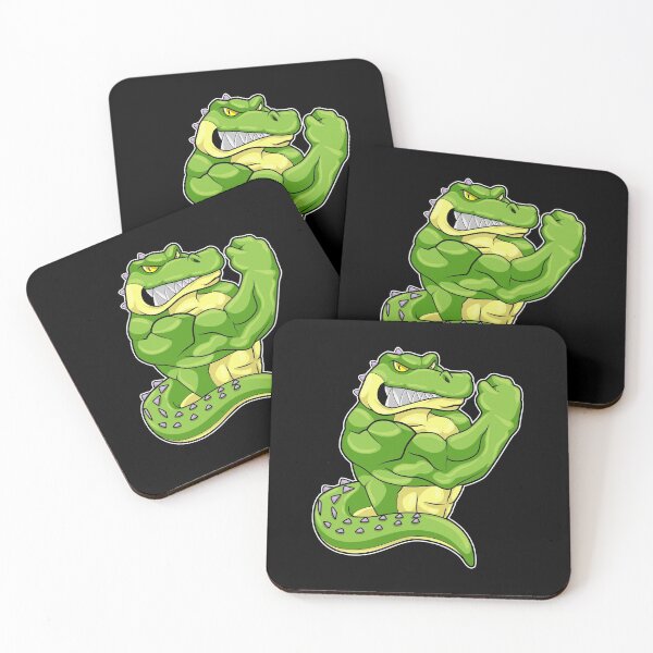 Item preview, Crocodile Bodybuilder Bodybuilding Sports designed and sold by Snabdesign84.