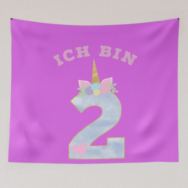 Item preview, Ich bin 2 unicorn designed and sold by WOWSOMETHINGNEW.