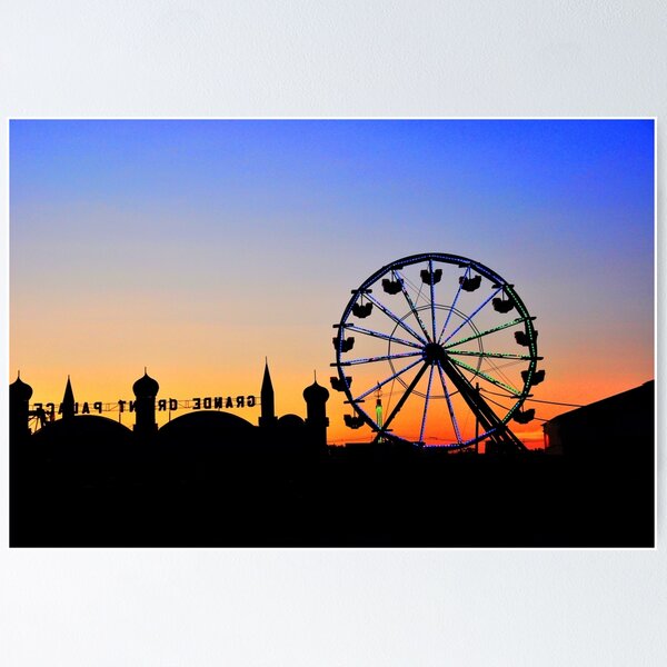 Item preview, Fun Wheel Sunset designed and sold by Poete100.