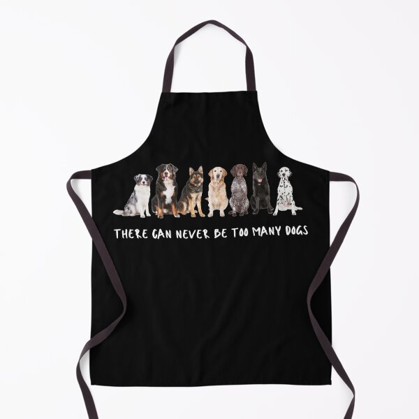 Item preview, There can never be too many dogs. Photograph, capitals, handwritten text. designed and sold by JellyBeenzz.