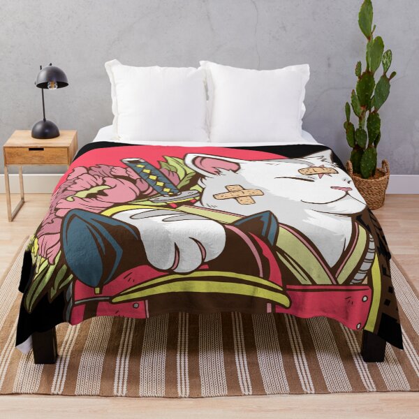 Item preview, Samurai Cat designed and sold by Animal Gifts For Animal Lovers.
