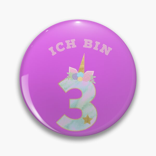 Item preview,  Ich bin 3 unicorn designed and sold by WOWSOMETHINGNEW.