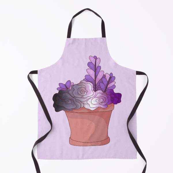 Item preview, Asexual pride potted plant  designed and sold by ForTheFrogWar.