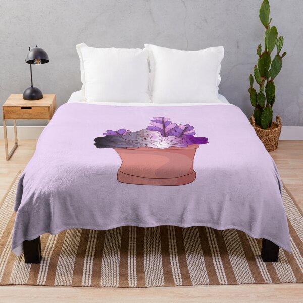 Item preview, Asexual pride potted plant designed and sold by ForTheFrogWar.